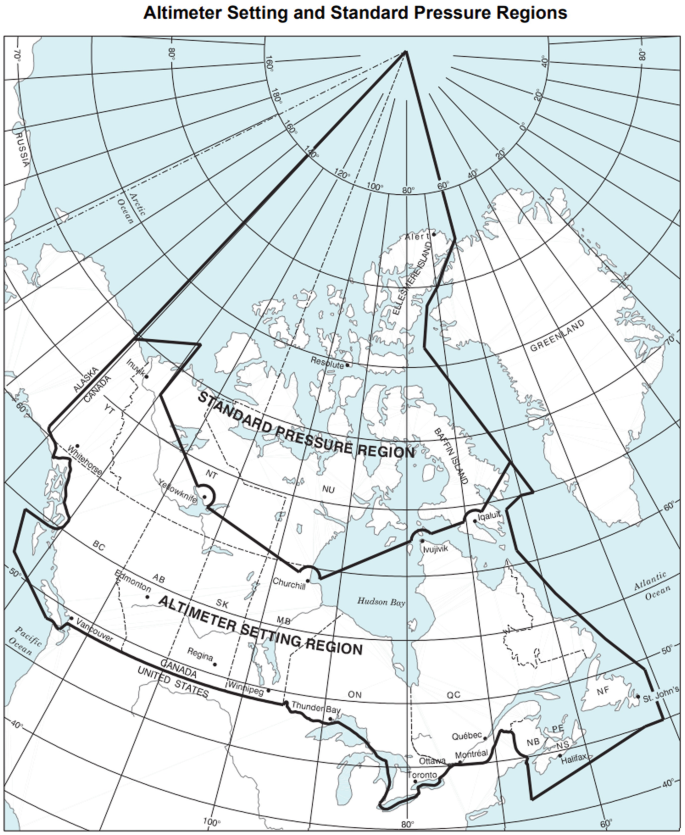 Altimeter Setting Region